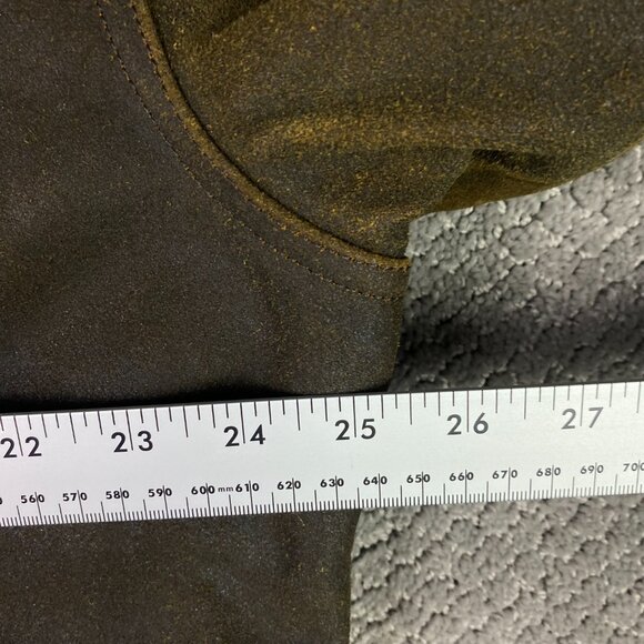 Harley Davidson Billings Leather Jacket Men's XL Brown Distressed Motorcycle - Picture 11 of 16